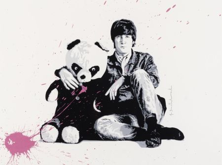 Sérigraphie Mr Brainwash - All you need is love