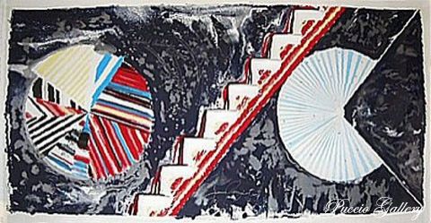 Lithographie Rosenquist - Alphabet Avalanche (G. 162)