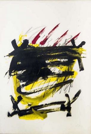Lithographie Tàpies - Als mestres de catalunya