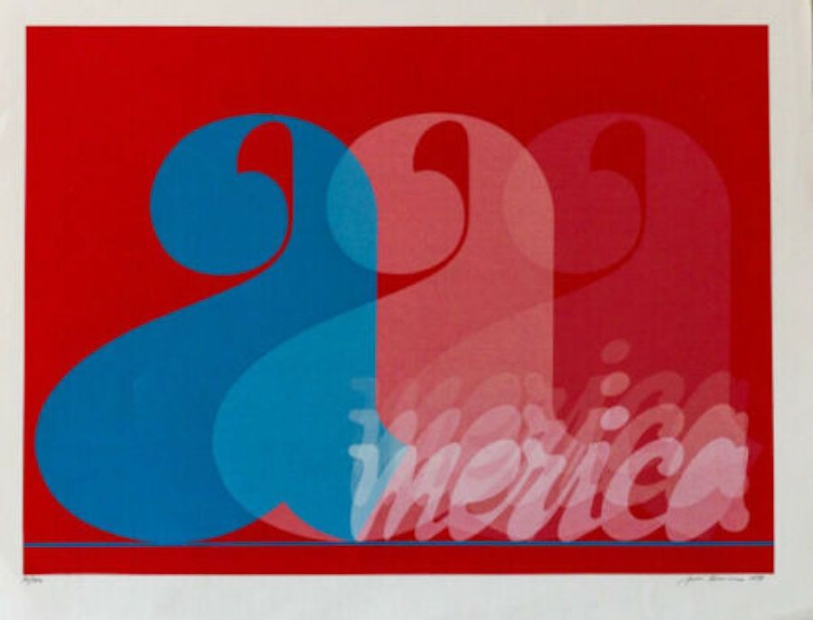 Sérigraphie Brusca - America