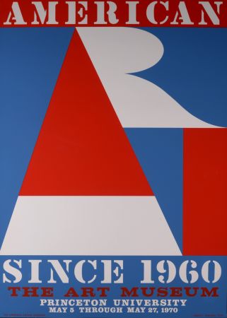 Sérigraphie Indiana - American Art Since 1960, The Art Museum, 1970