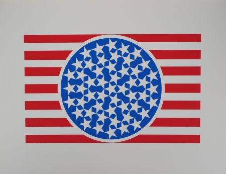 Sérigraphie Indiana - American Dream : New Glory Banner