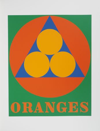 Sérigraphie Indiana - American Dream : Oranges
