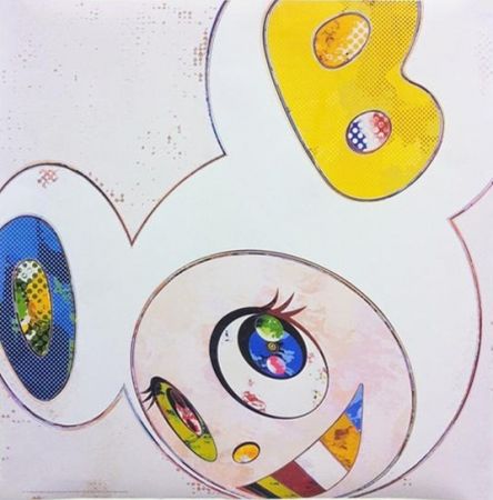 Multiple Murakami - And Then x 6 - White with Blue and Yellow ears