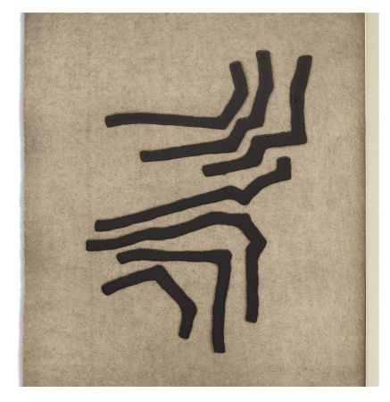 Livre Illustré Chillida - André Frénaud : LE CHEMIN DES DEVINS, suivi de Ménerbes (1966).