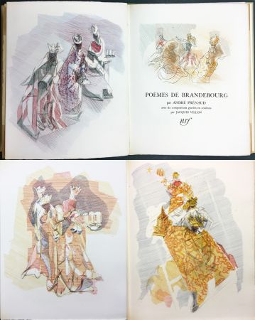 Livre Illustré Villon - André Frénaud : POÈMES DE BRANDEBOURG (1947)
