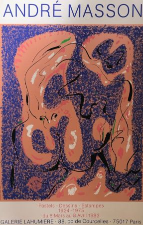 Affiche Masson - André Masson, 75