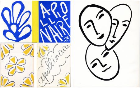 Livre Illustré Matisse - André Rouveyre : APOLLINAIRE. 7 lithographies et 1 gravure originales (1952)..