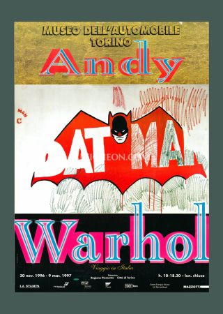 Lithographie Warhol - Andy Warhol: 'Batman Dracula' 1997 Offset-lithograph