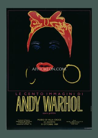 Lithographie Warhol - Andy Warhol: 'Mammy' 1989 Offset-lithograph