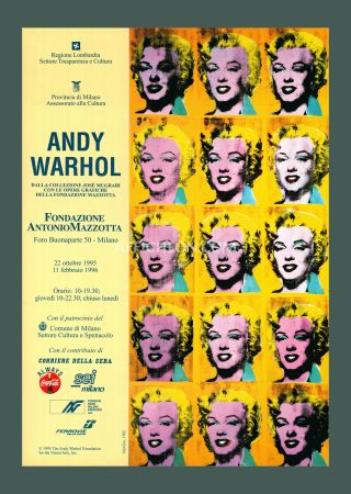 Lithographie Warhol - Andy Warhol: 'Marilyn Diptych' 1995 Offset-lithograph