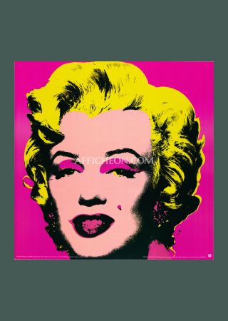 Lithographie Warhol - Andy Warhol: 'Marilyn (Pink)' 1993 Offset-lithograph
