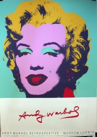 Sérigraphie Warhol (After) - Andy Warhol Retrospektive-Museum Ludwig, 1989