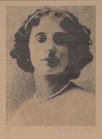 Gravure Pfund - Anna Pawlowna Pawlowa (1881-1931)