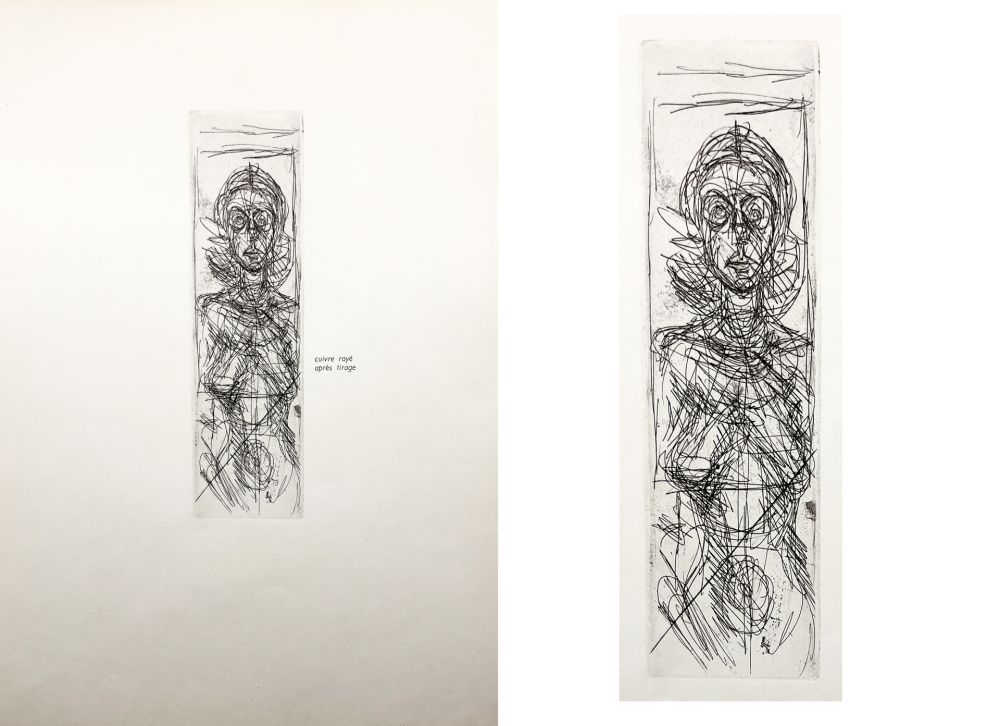 Eau-Forte Giacometti - 