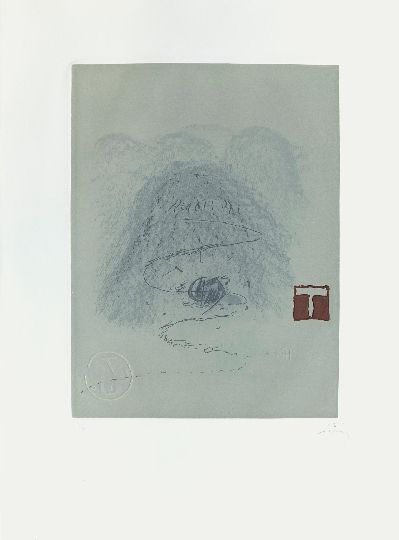 Gravure Tàpies - Aparicions 3