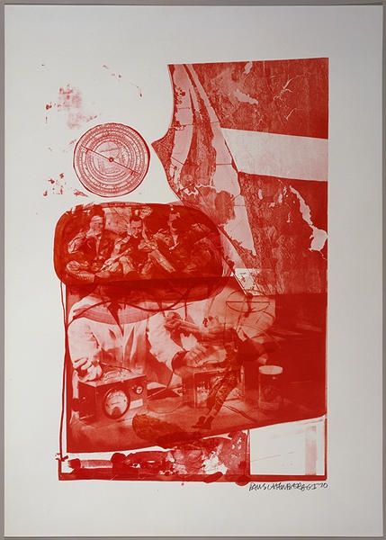 Aucune Technique Rauschenberg - Ape, from Stoned Moon
