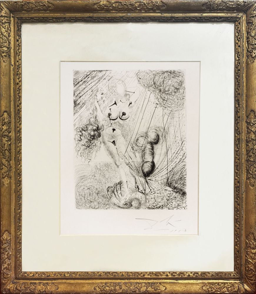 Héliogravure Dali - APHRODITE