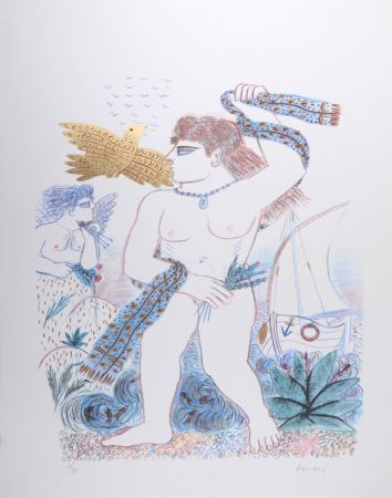 Lithographie Fassianos - Aphrodite