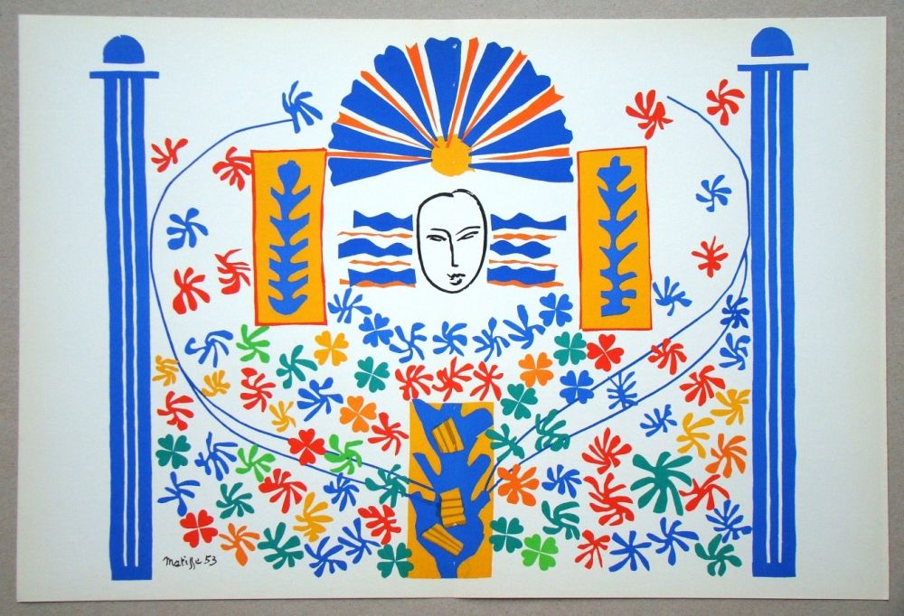 Lithographie Matisse (After) - Apollon