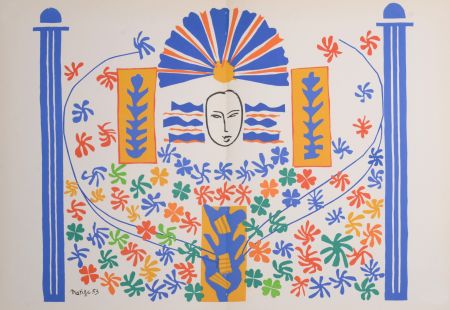 Lithographie Matisse (After) - Apollon, 1958