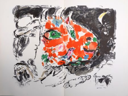 Lithographie Chagall - Après l'hiver, 1972