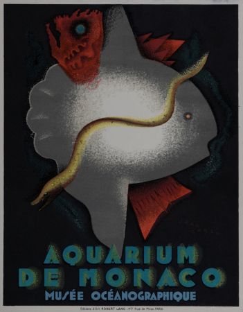 Aucune Technique Carlu - Aquarium de Monaco, 1928