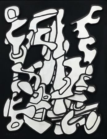 Sérigraphie Dubuffet - ARBORESCENSES I