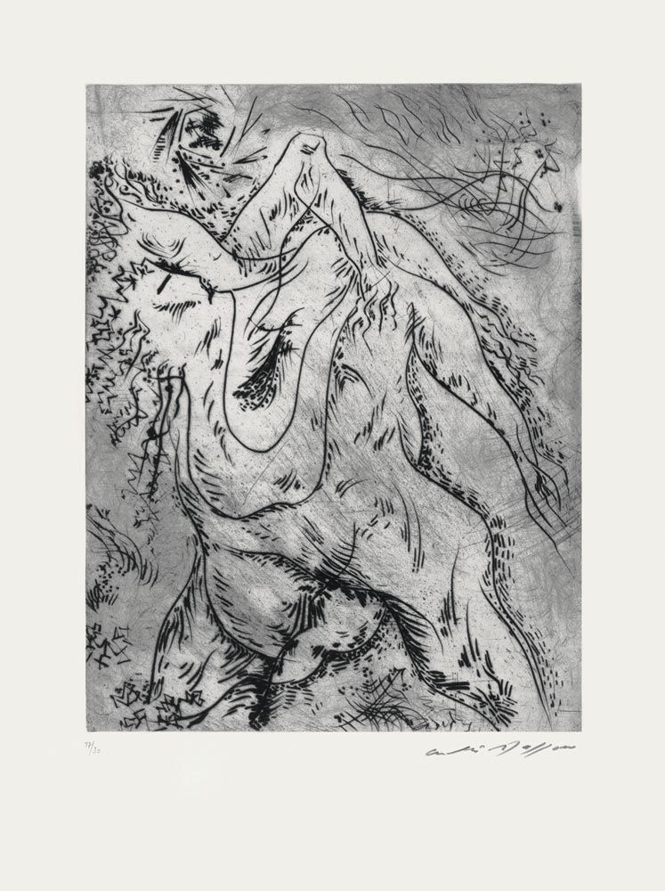 Eau-Forte Masson - Arbres enlacés