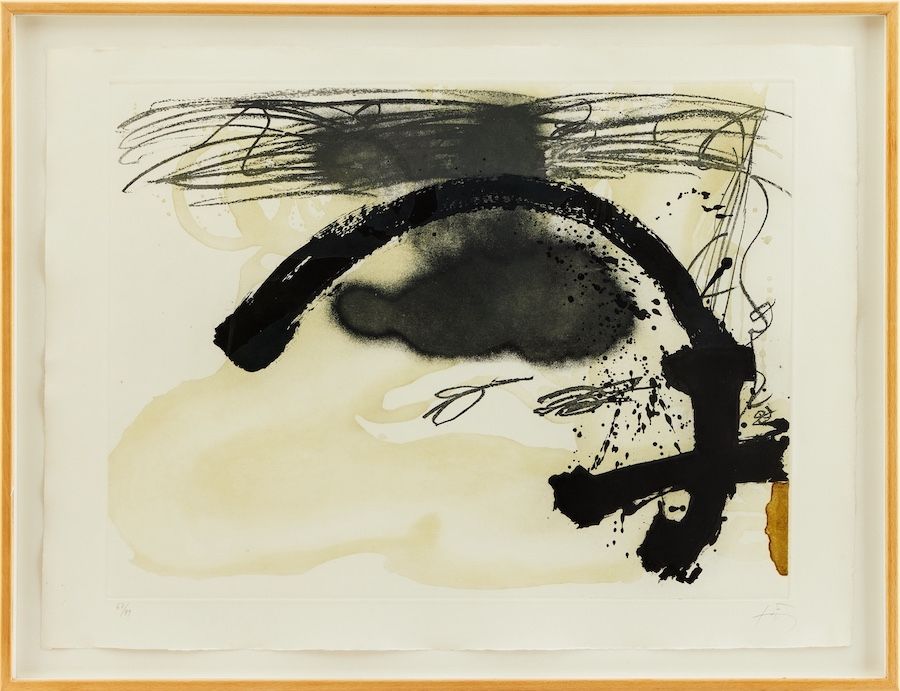 Eau-Forte Et Aquatinte Tàpies - Arc I Creu