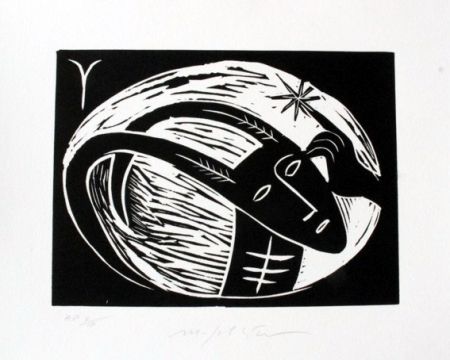 Linogravure Paladino - Ariete