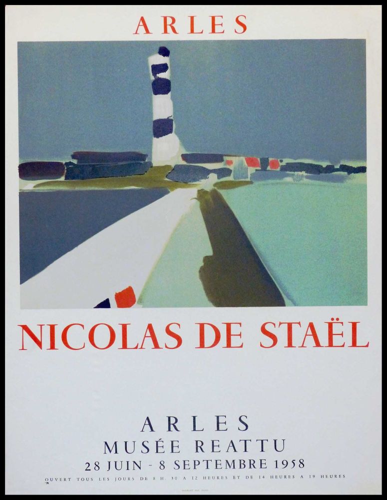Lithographie De Stael - ARLES MUSEE REATTU