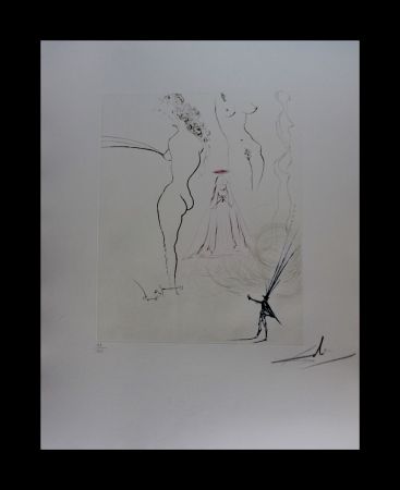 Gravure Dali - Arnella Fontane Fantistique/Femme