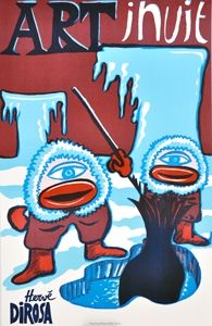 Affiche Di Rosa - Art Inuit