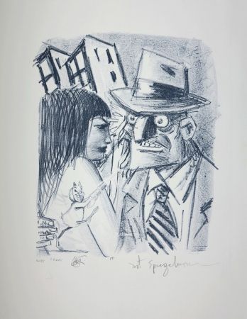 Lithographie Spiegelman - Art Spiegelman, Lorenzo Mattotti & Claude Ponti.