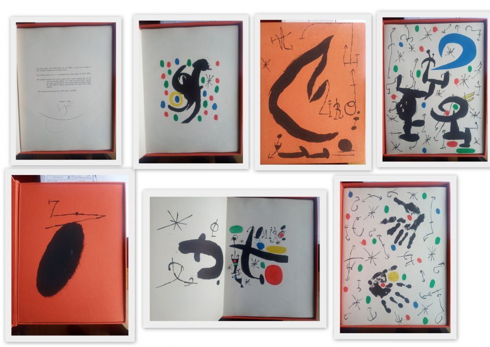 Livre Illustré Miró - Artist Book  Les essencies de a terra
