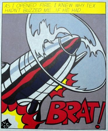 Affiche Lichtenstein - As I opened fire