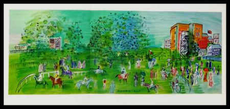 Lithographie Dufy - ASCOT