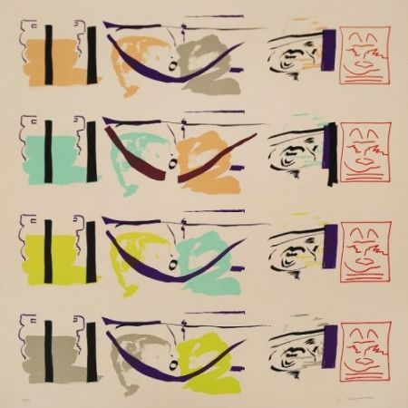 Lithographie Stockholder - Aspect Syllabary: Belly