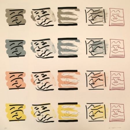 Lithographie Stockholder - Aspect Syllabary: Landscape