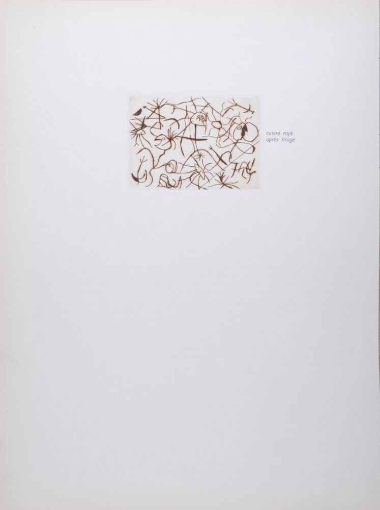 Gravure Miró - Astres et Danseurs