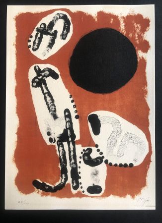 Lithographie Miró - Astrologie I 