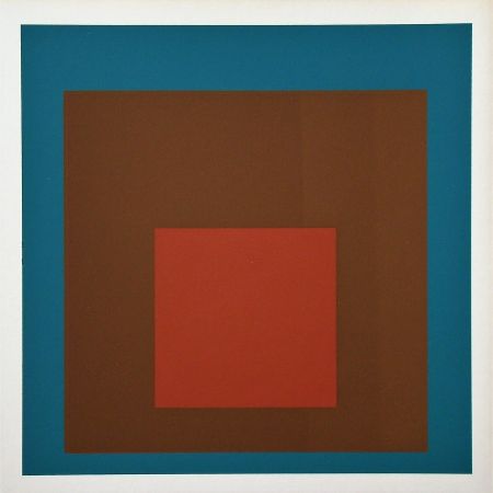 Sérigraphie Albers - At Night, 1958