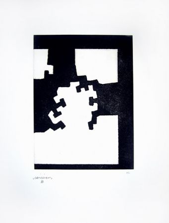 Gravure Chillida - Atzapar