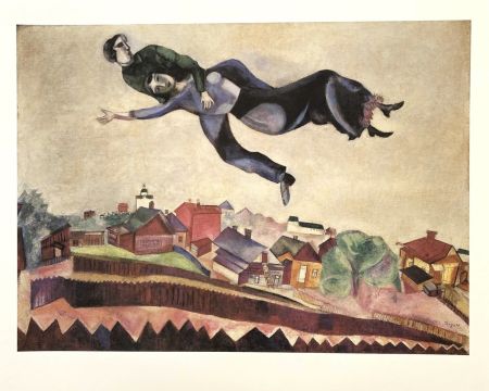 Affiche Chagall (After) - Au-Dessus De La Ville