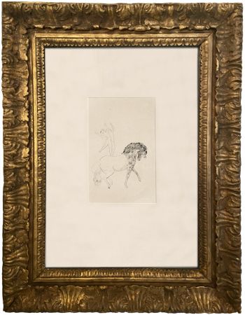 Gravure Picasso - Au Cirque