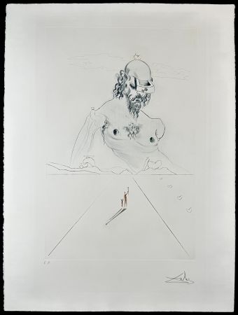 Gravure Dali - Aurelia Le Colosse