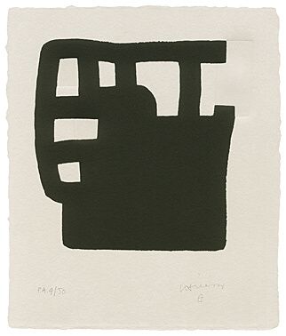 Sérigraphie Chillida - Aurreburu