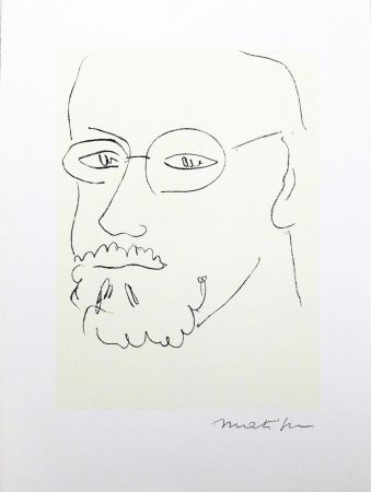 Affiche Matisse (After) - Autoportrait de trois quarts
