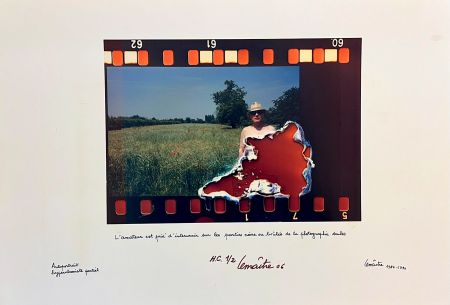Photographie Lemaitre  - Autoportrait hyperchromiste